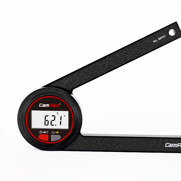 GemRed Digital Protractor 360° Angle Measurement Tool Gemred