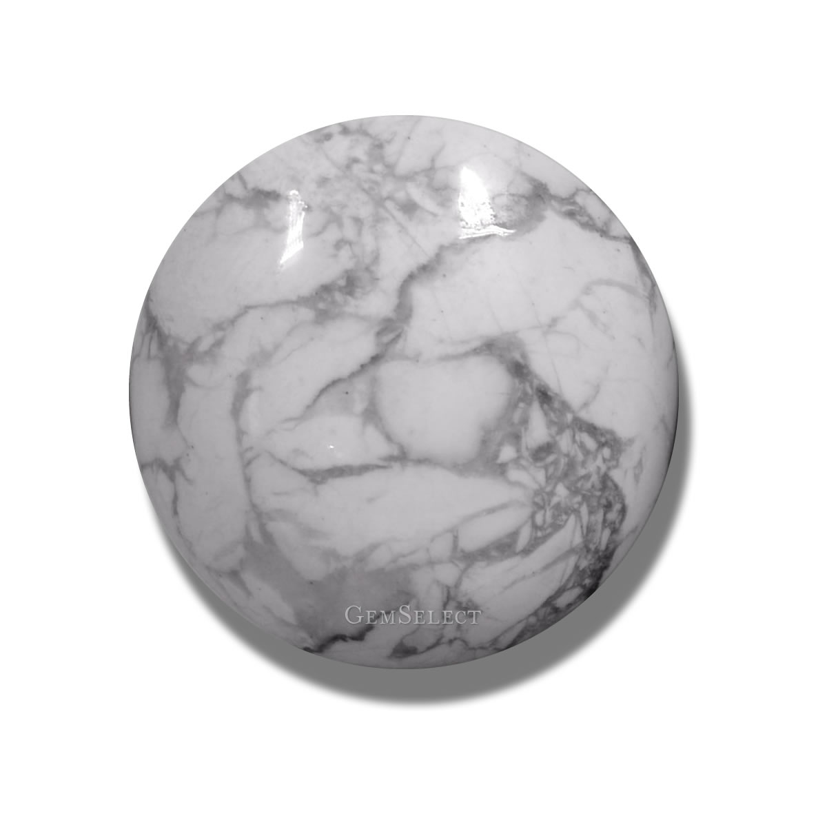 Howlite Gemstone Information GemSelect