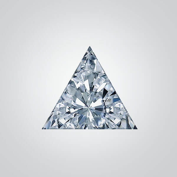 Cubic Zirconia White Diamond 6A, Triangle Cubic Zirconia (CZ