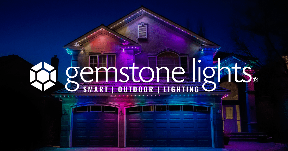 Permanent Christmas Lights in New Orleans, LA Gemstone Lights