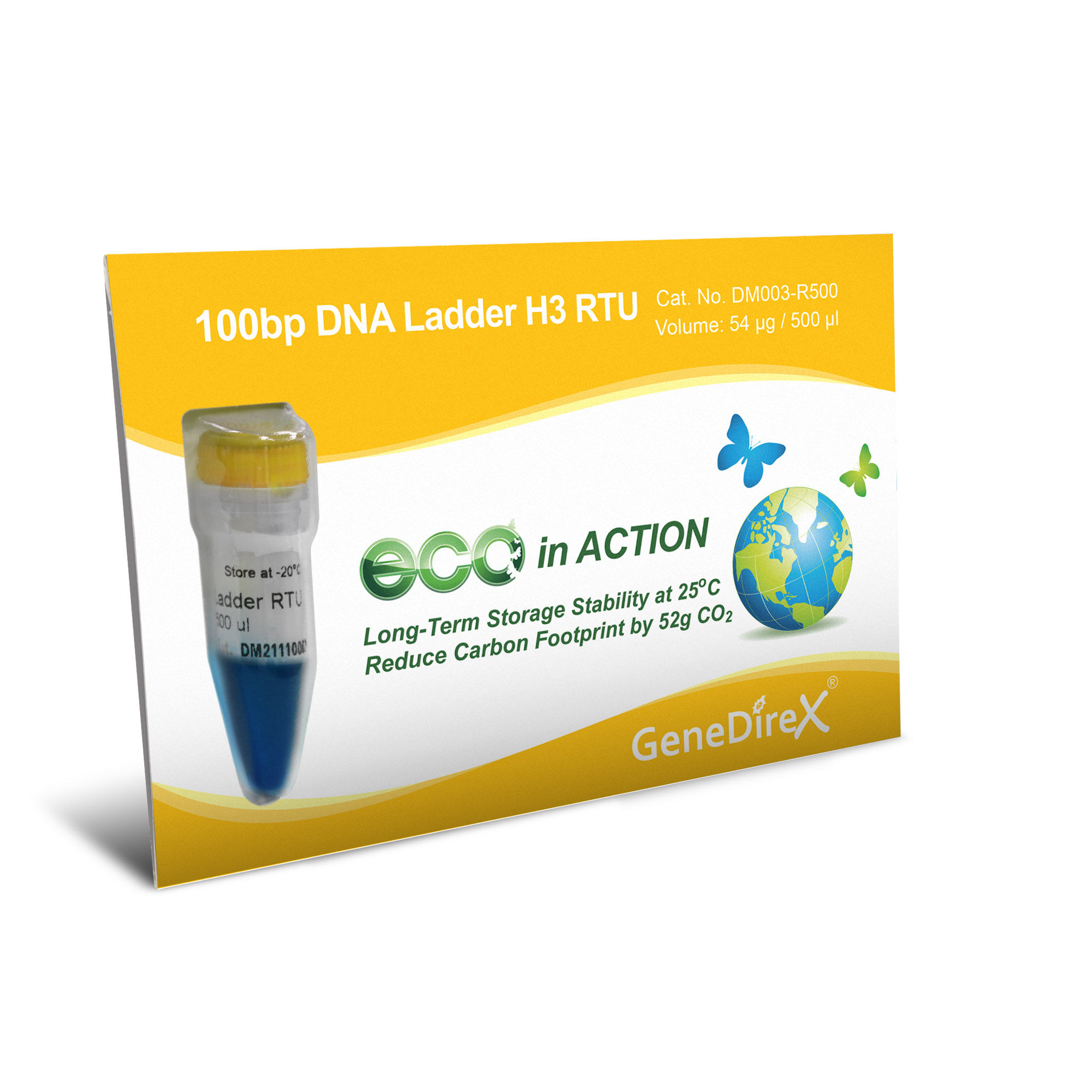 100bp DNA Ladder H3 RTU (ReadytoUse) GeneDireX, Inc.