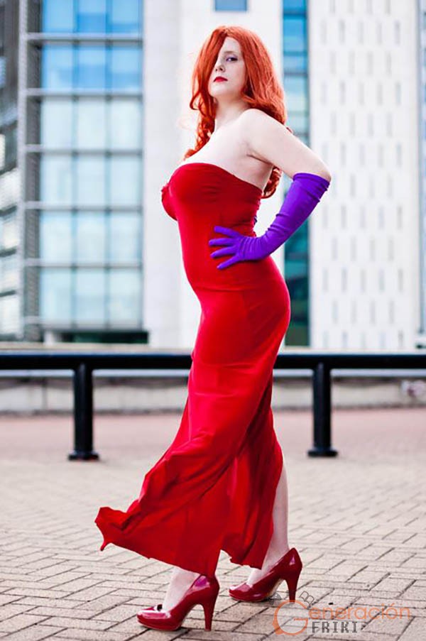 EL COSPLAY DE LA SEMANA disfraz de Jessica Rabbit