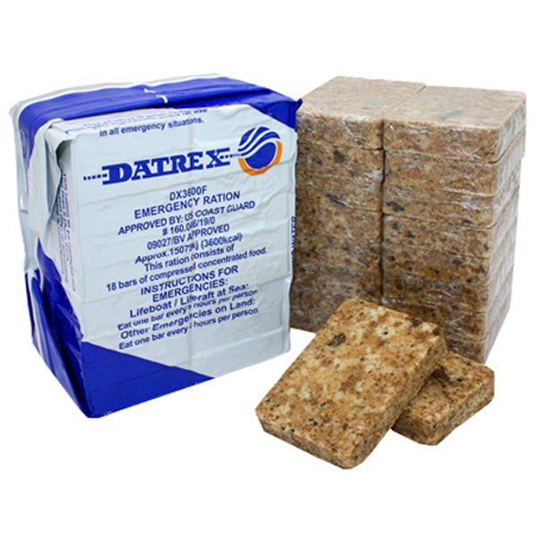 DATREX® 3600 EMERGENCY FOOD RATION BAR General Army Navy Outdoor