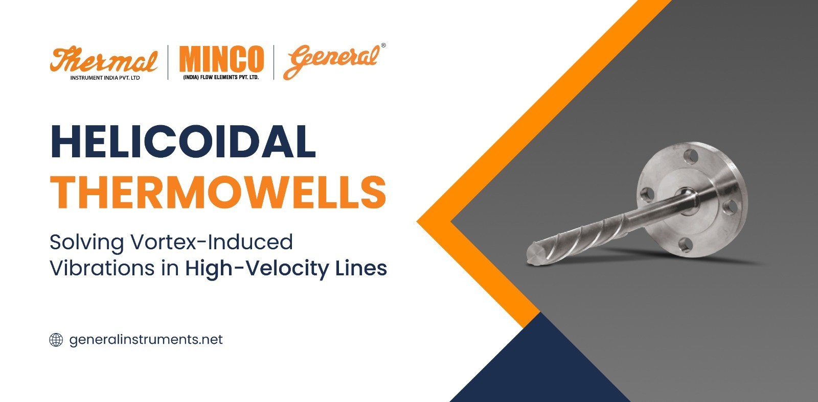 General Instruments » Blog Archive Helicoidal Thermowells Solving