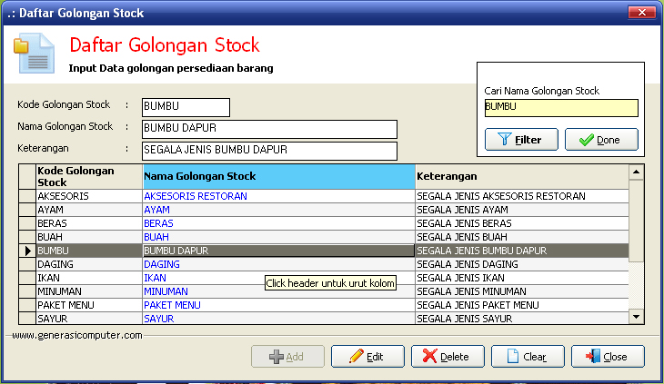 Detail Program Aplikasi Kasir Dan Restoran Rumah Coding dan Kursus Online Visual Basic Jasa
