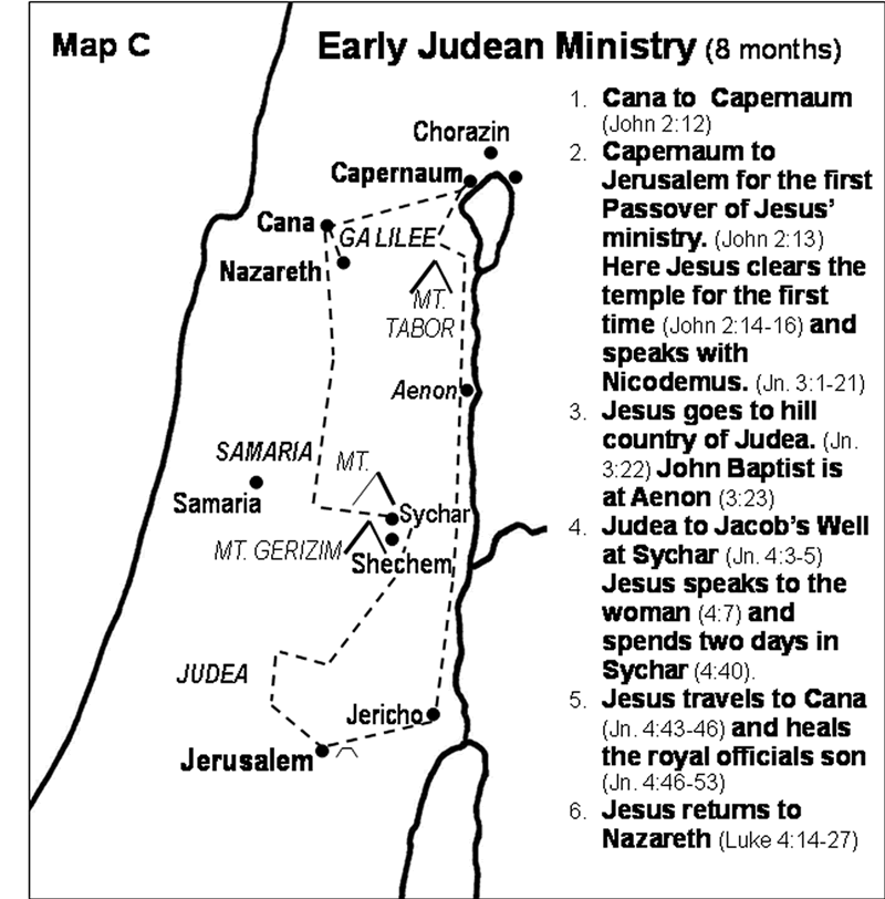 soaterigling Map Of Judea And Galilee