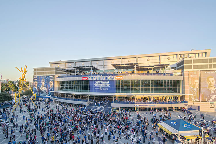 Amalie Arena Phase One Renovation Generator Studio