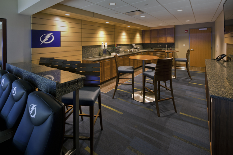 Amalie Arena Phase One Renovation Generator Studio