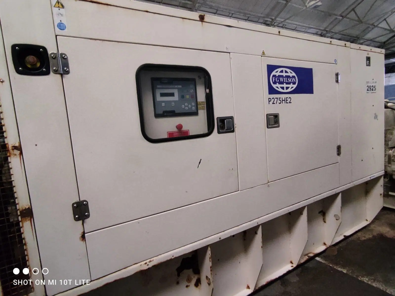 275 kVA FG Wilson Perkins® Powered/Leroy Somer Acoustic Generator for