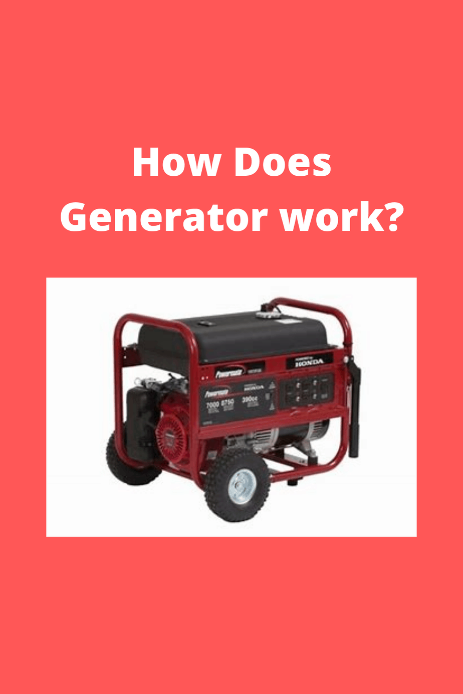 How Does Generator work? (Information) Generators Zone
