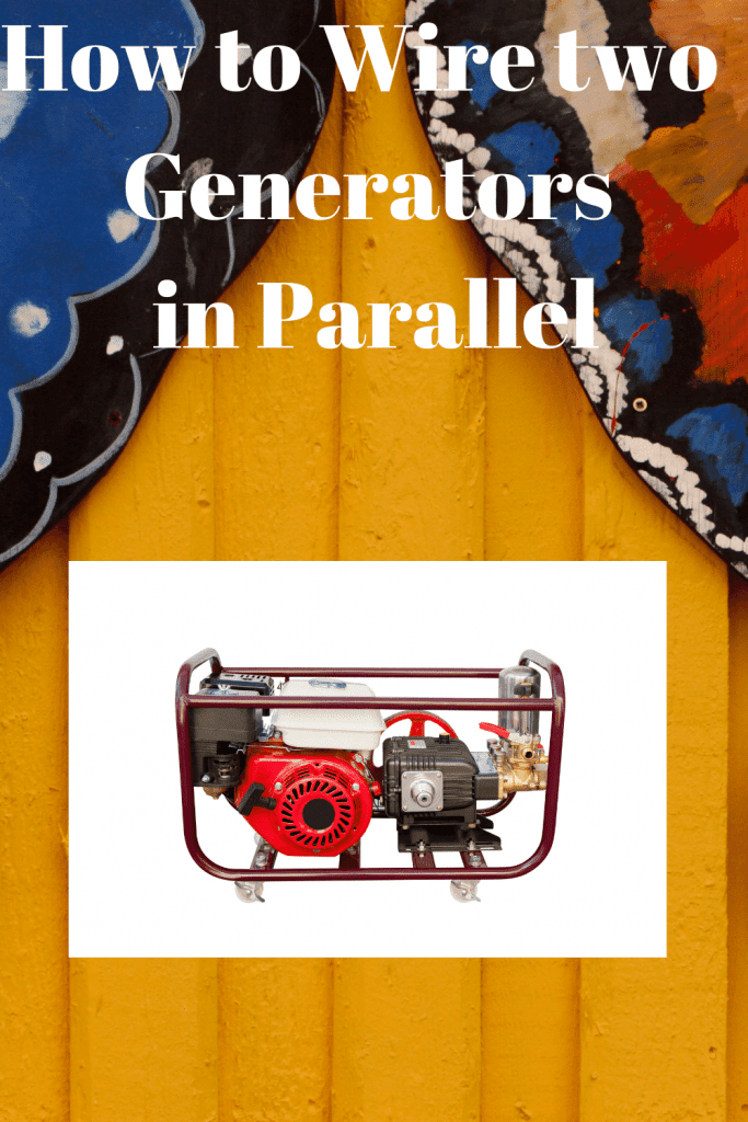 How to Wire two Generators in Parallel Generators Zone
