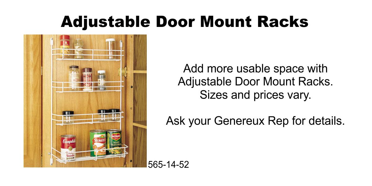 adjustabledoormountracks Genereux Fine Wood Product