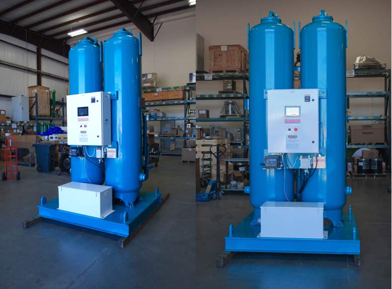 Twin Tower Nitrogen Generator for Industrial Chemical Inerting Duty