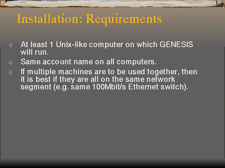 Installation Requirements