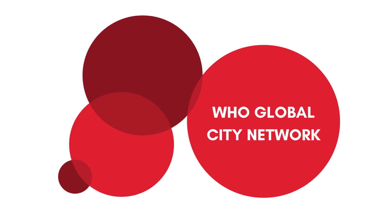 WHO GLOBAL CITY NETWORK Geneva Cities Hub