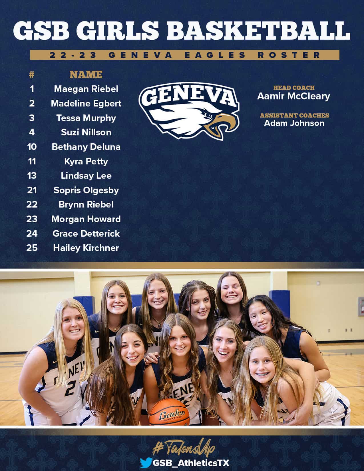 Geneva Athletics Rosters Geneva School of Boerne