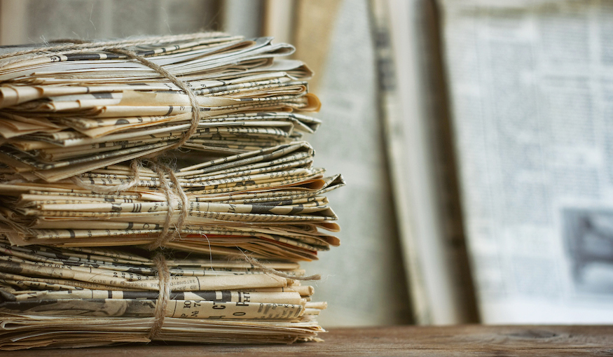 How to Preserve Newspaper Clippings