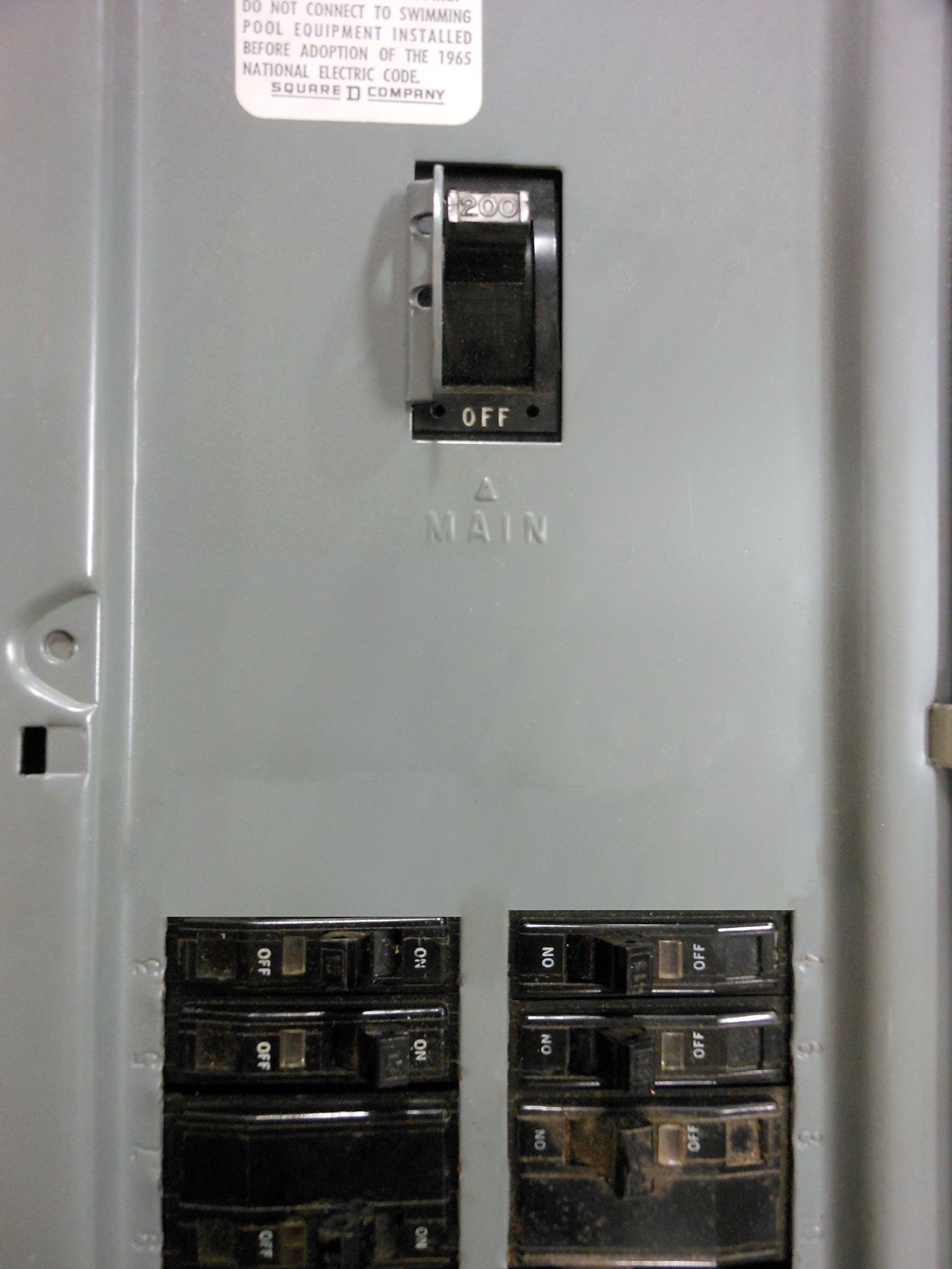 Generator Interlock Kit Square D Vertical Throw 150 and 200 Amp 4" XL
