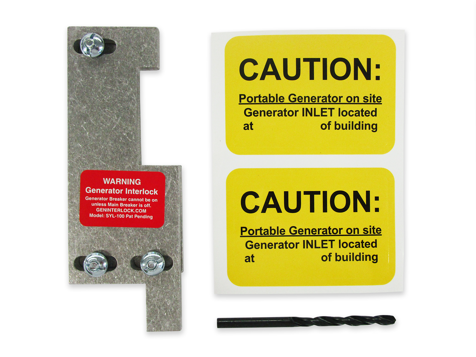 Generator interlock kit GTE Sylvania 100 Amp Panel GenInterlock