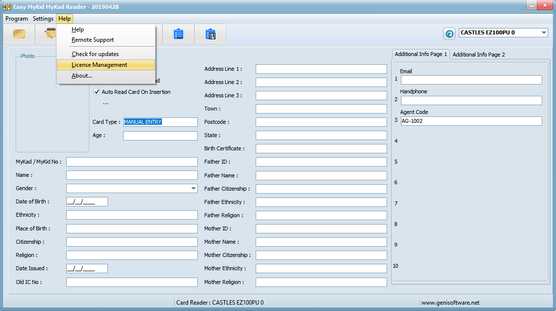How to activate software license key