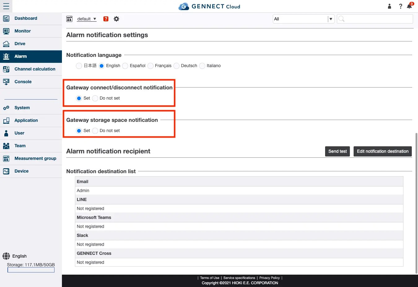 What are alarms? GENNECT Cloud
