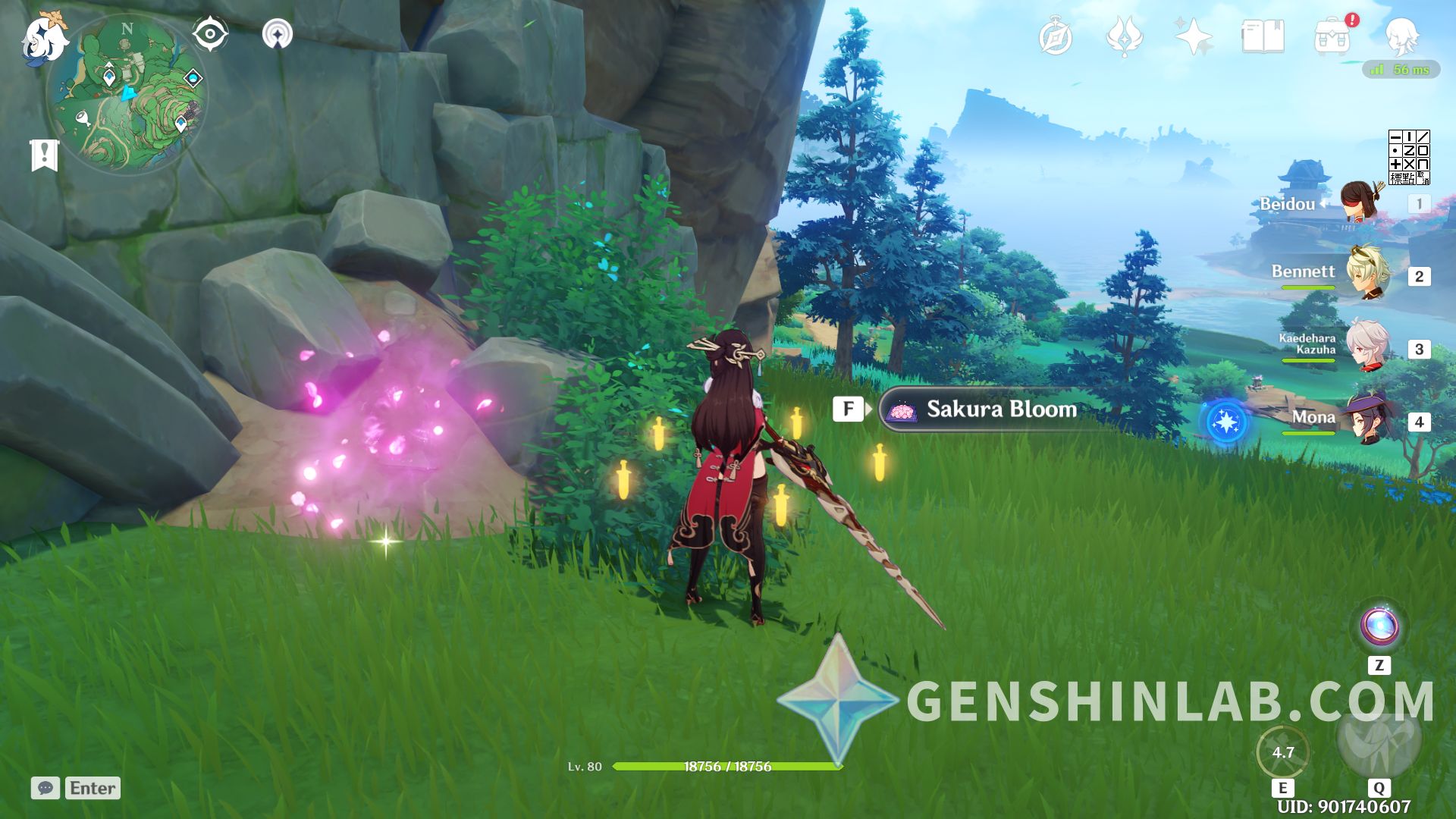 Genshin Impact Sakura Bloom Locations and Farming Guide GenshinLab