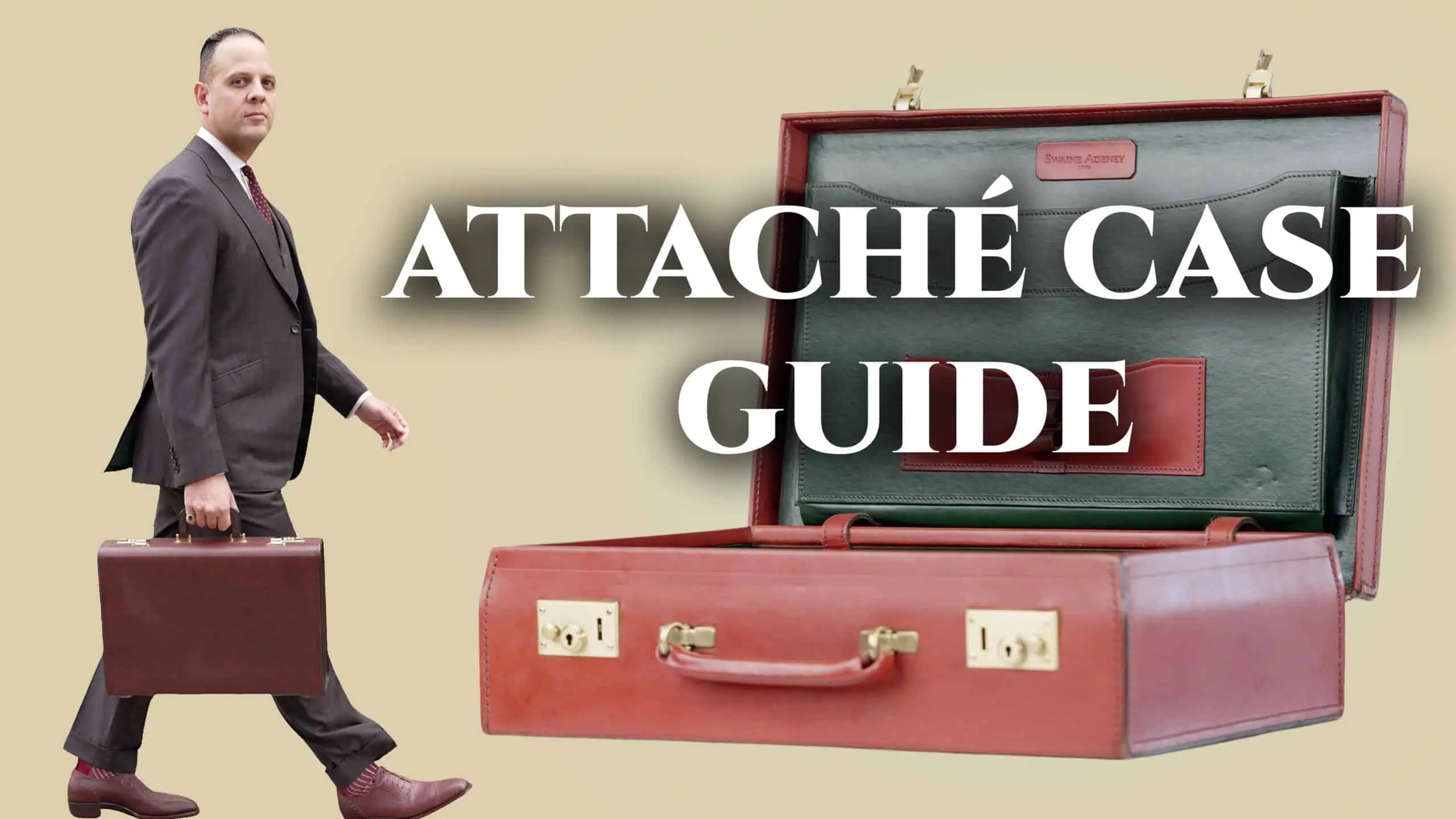 Why An Attaché Case Beats Briefcases & Men’s Messenger Bags | Gentleman