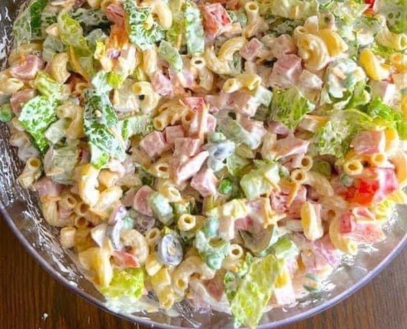 Layered Pasta Salad RECIPES