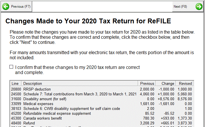 GenuTax Standard Multiyear Tax Software for Canadians
