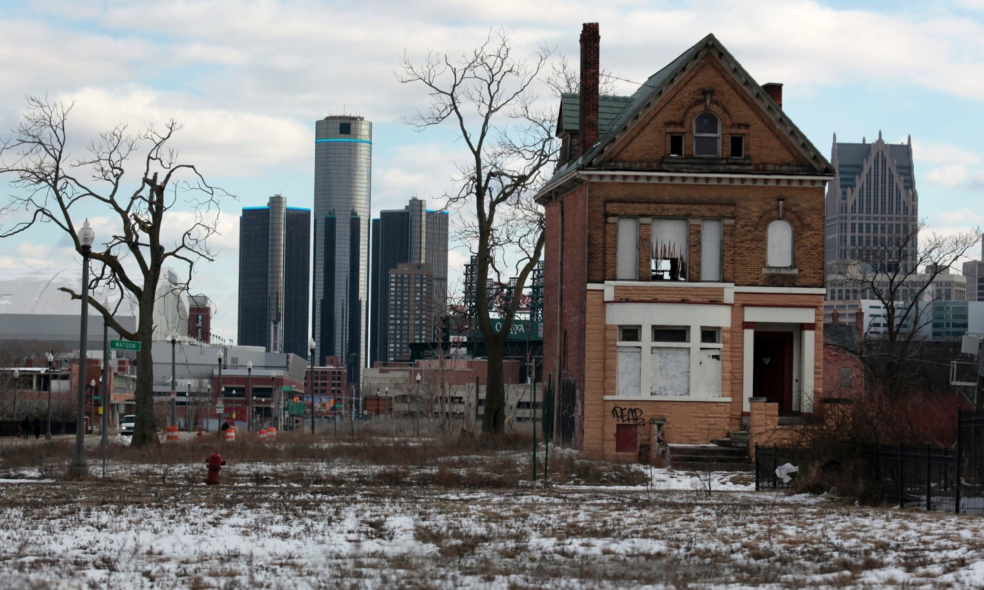 Detroit Gentrification en Verval ! De Geobronnen