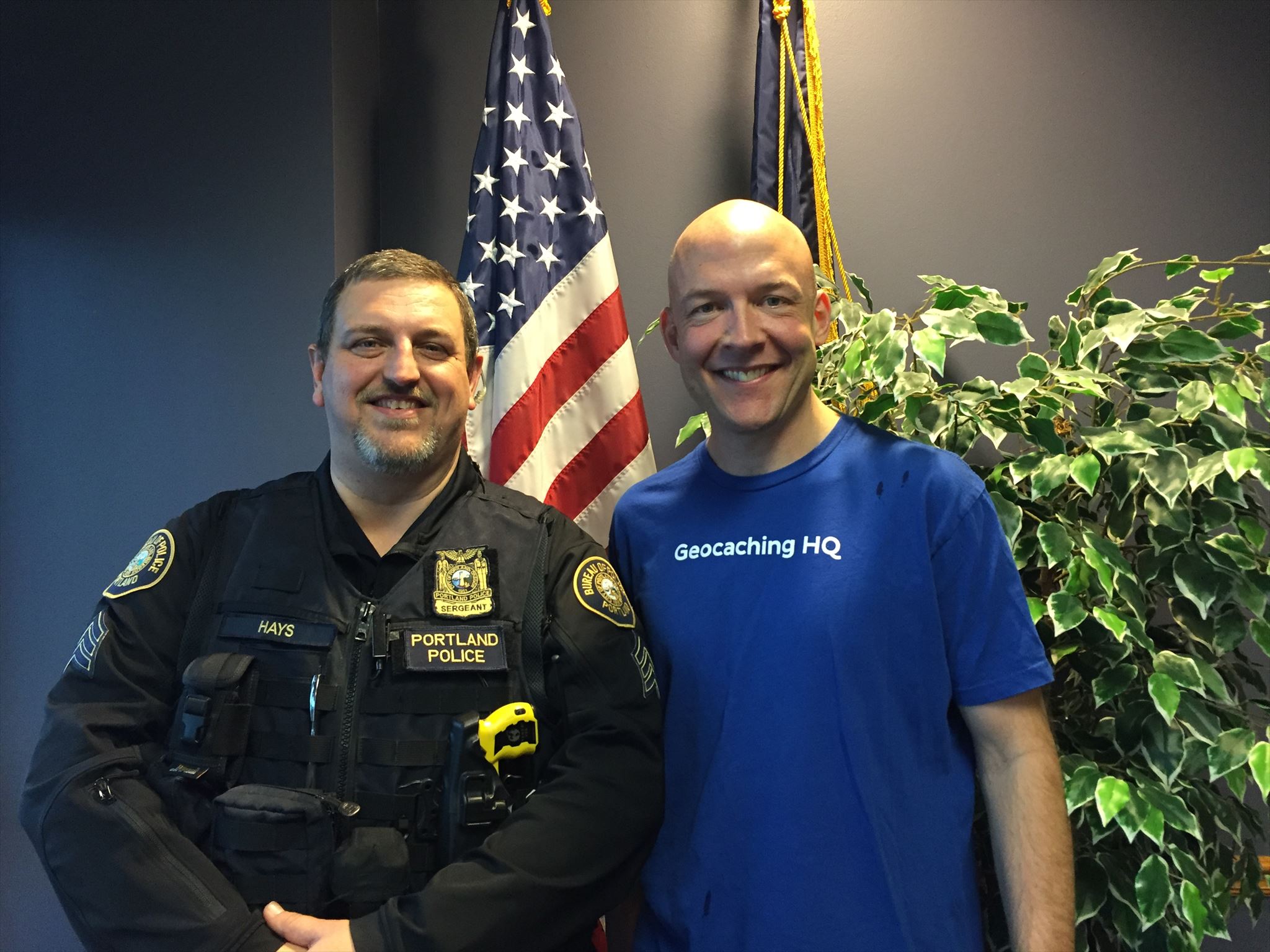Geocaching and Law Enforcement Agency Partnership
