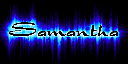 Personalized Fiery Names