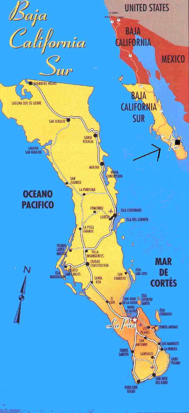 Baja California views Baja California Sur