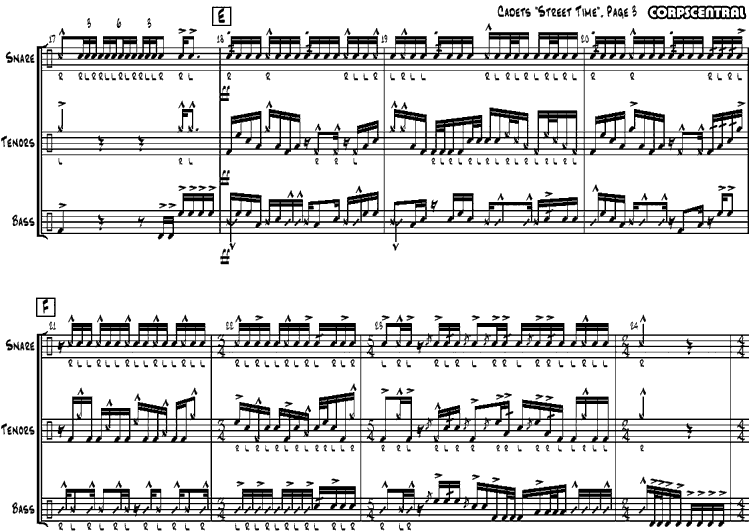 Cadence Sheet Music
