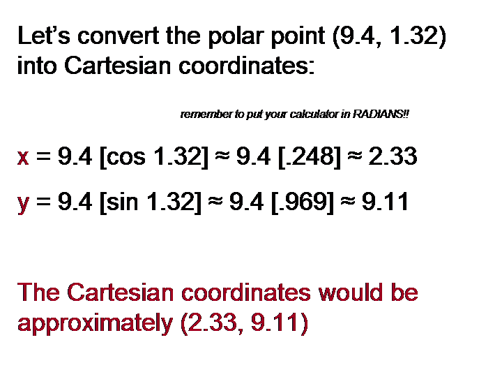Polar Coordinates