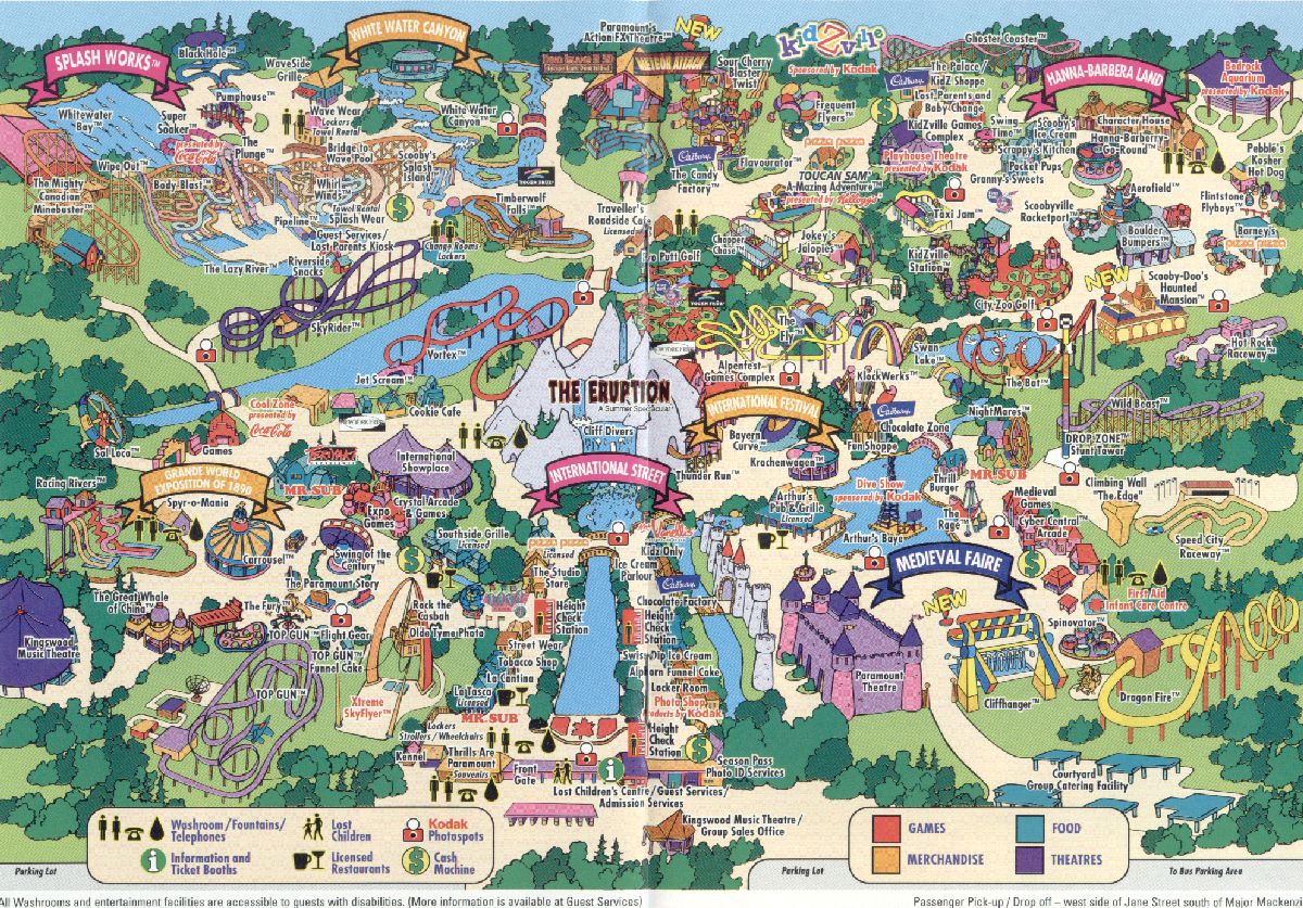 Canada's Wonderland Map / 5 things you need to know about Camp Spooky Halloween at
