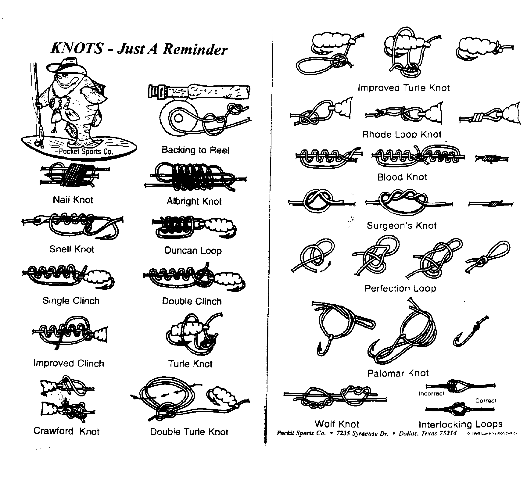 Bsa Fishing Merit Badge Knots