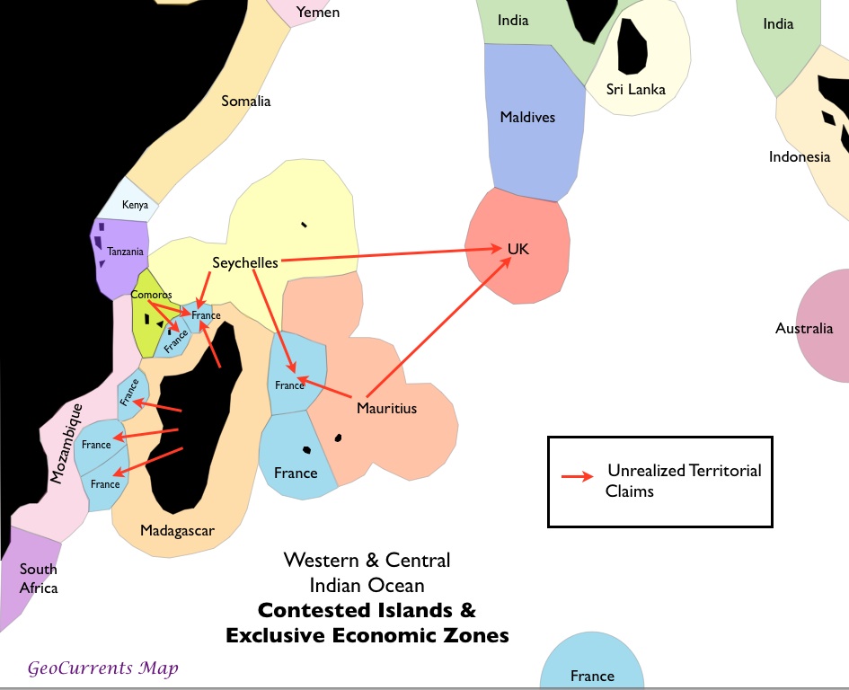 Contested French Islands and SeaSpace in the Western Indian Ocean
