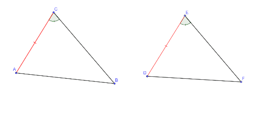 SideAngle Triangle Exploration GeoGebra