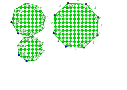 Regular Octagon GeoGebra