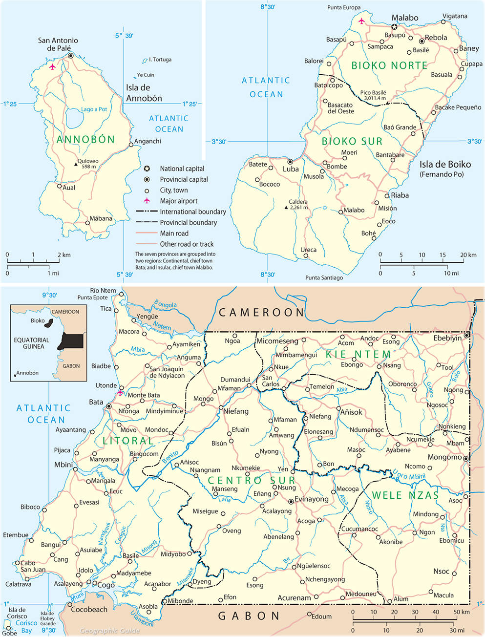 Political Map of Africa Nations Online Project
