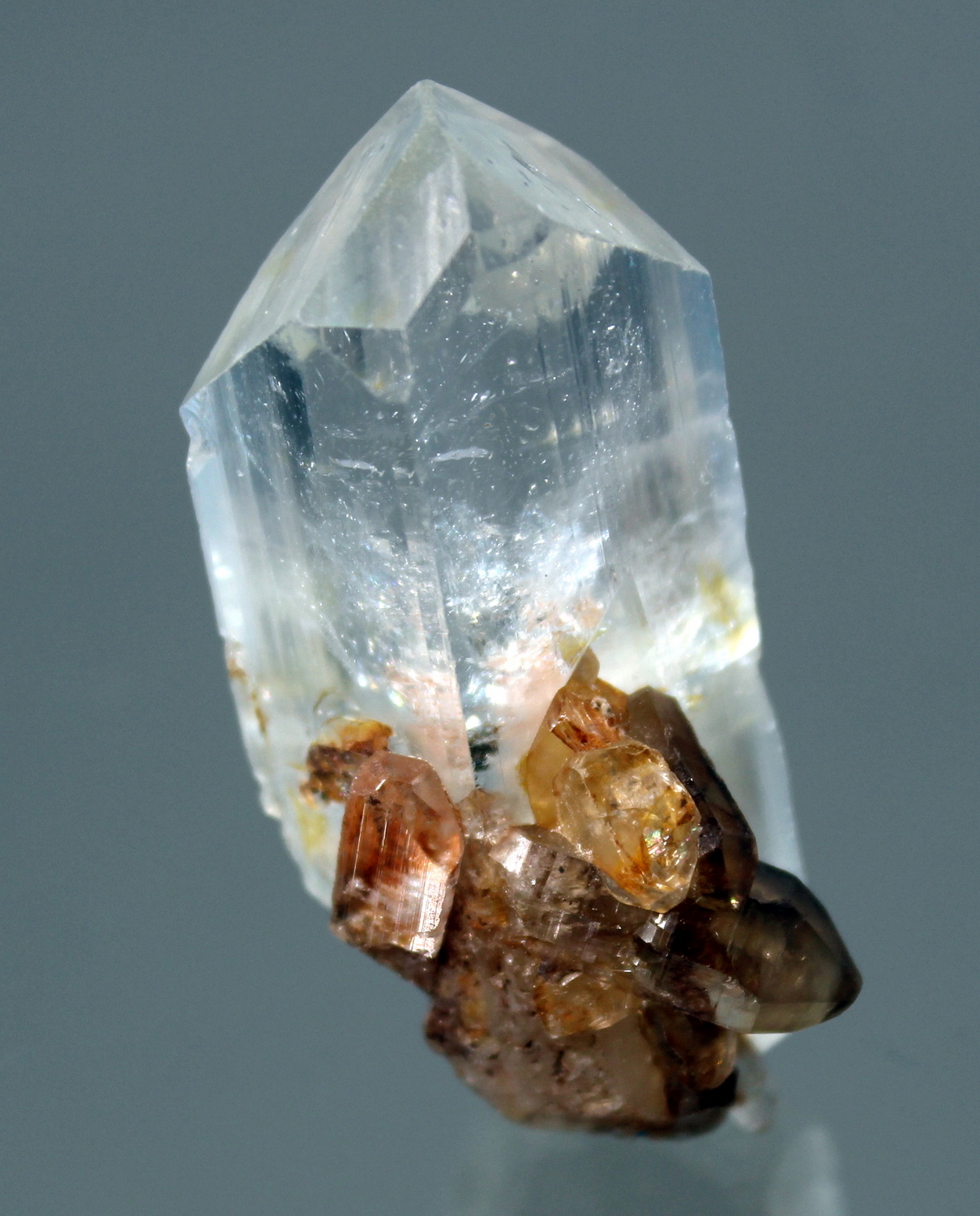 Topaz with Quartz GeoKrazy Minerals