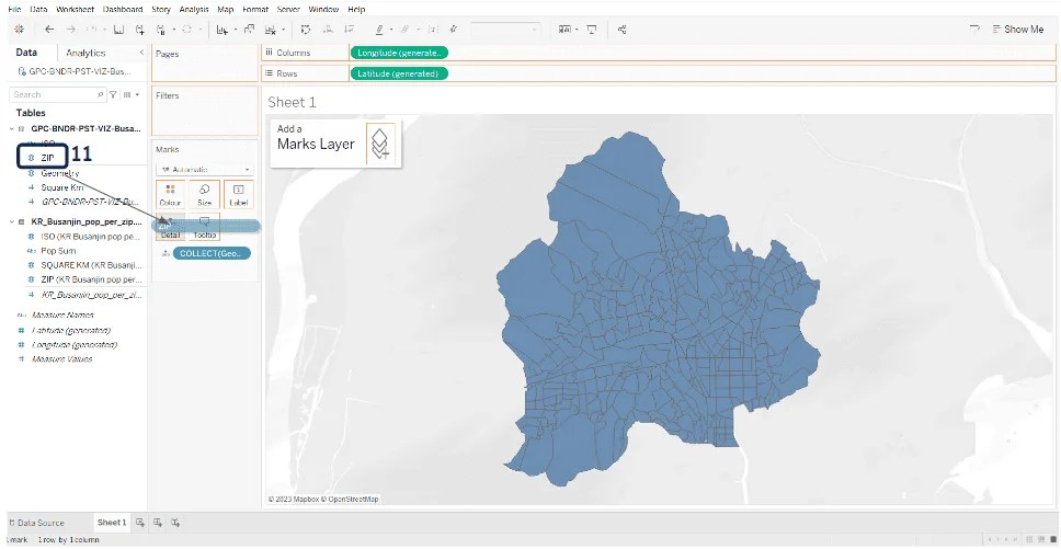 Create a Zip Code Map in Tableau A StepbyStep Guide