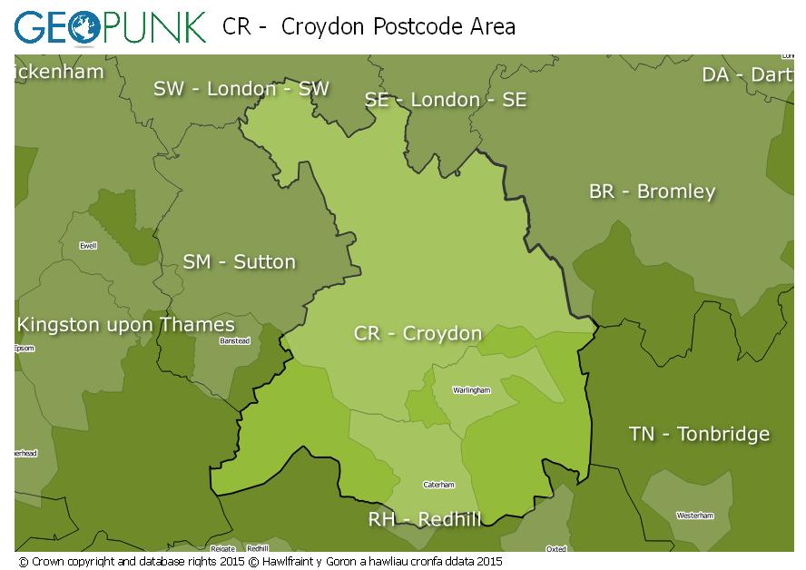 CR Croydon Postcode Area