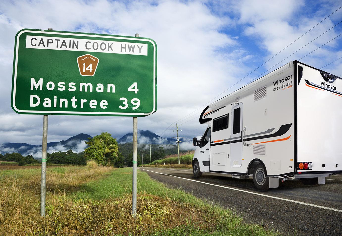 Daintree WINDSOR Motorhomes Range Day Caravans