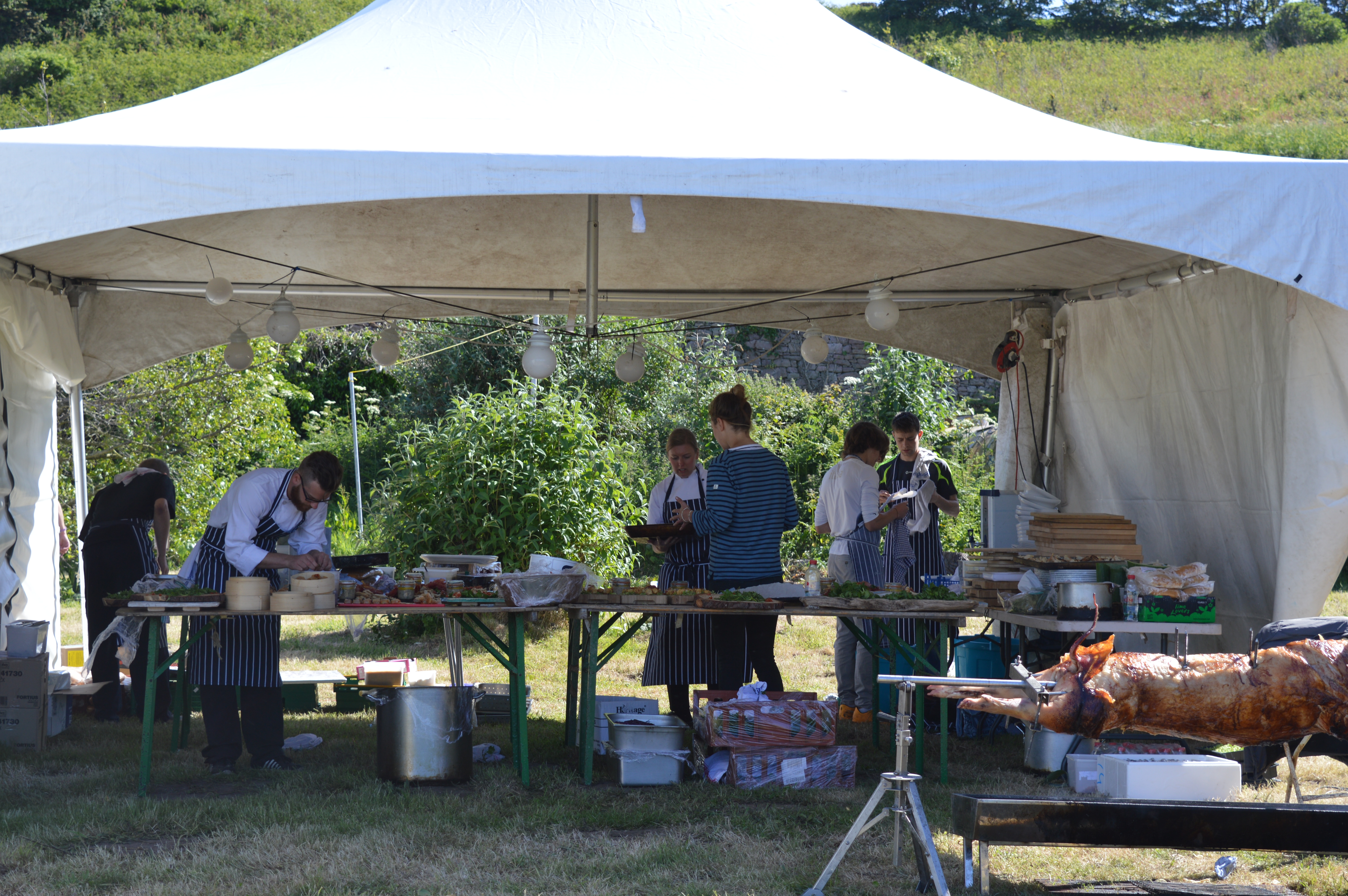 Outdoor Catering Alderney Events The House