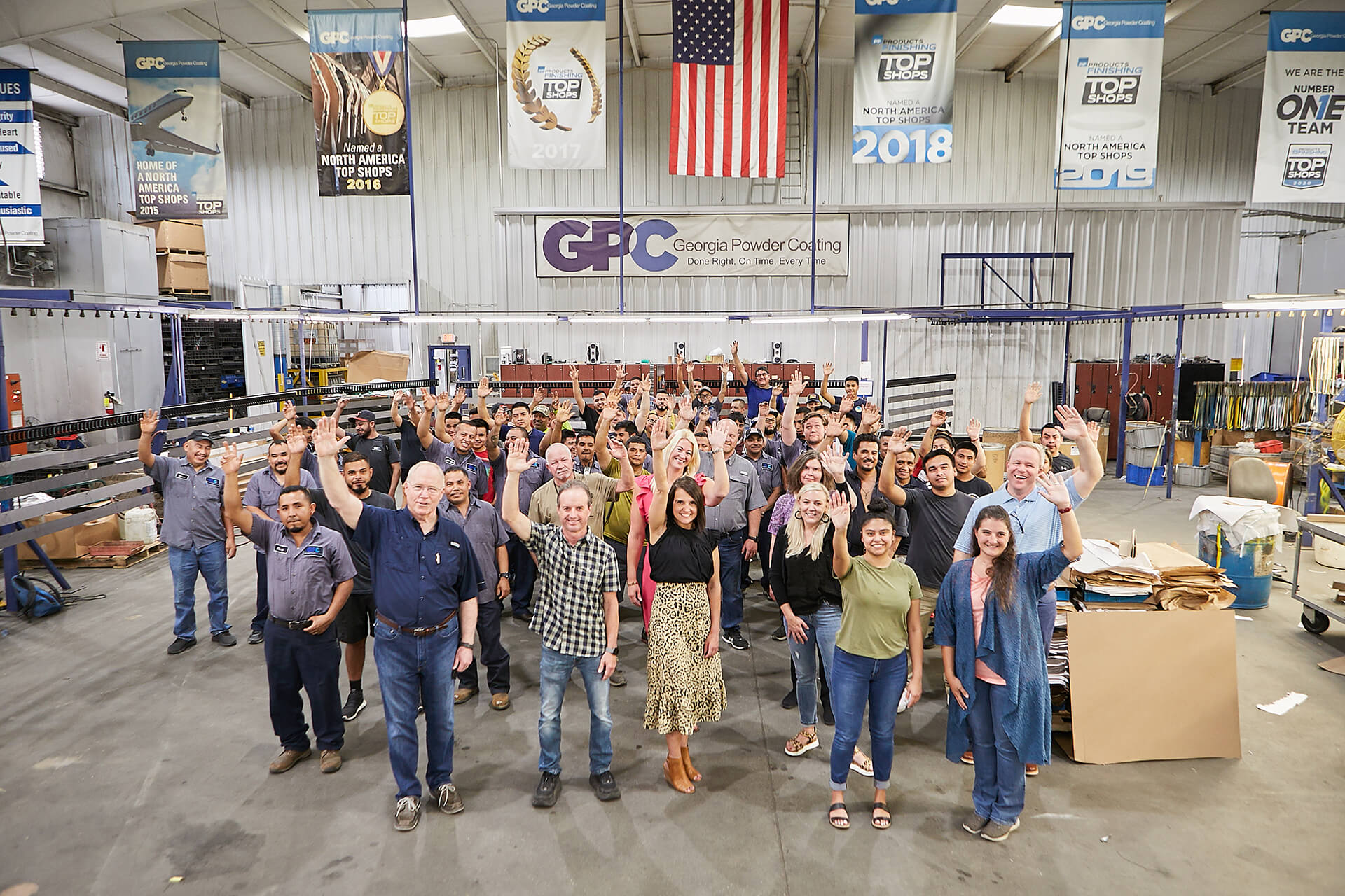 Products Finishing Reveals 2022 Liquid and Powder Coating Top Shops