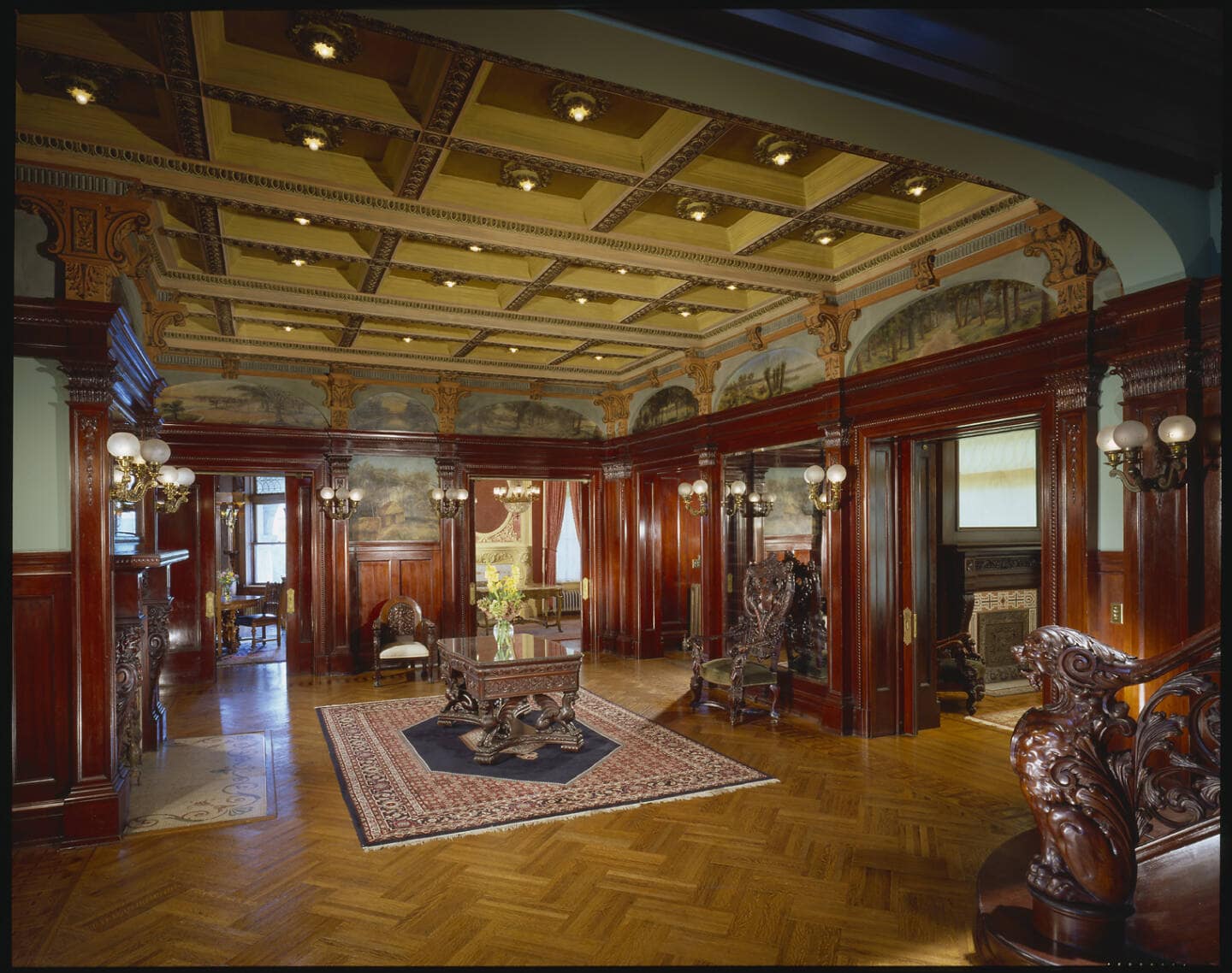 The Trust’s historic properties Hay House and Rhodes Hall