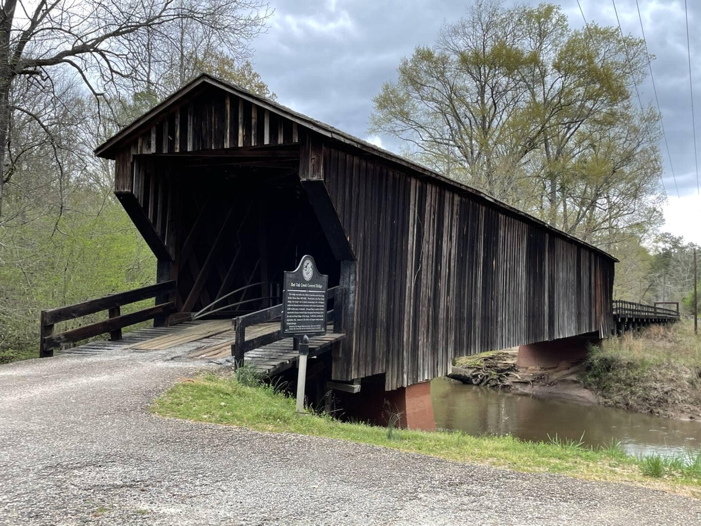 Red Oak Creek Covered Bridge The Trust