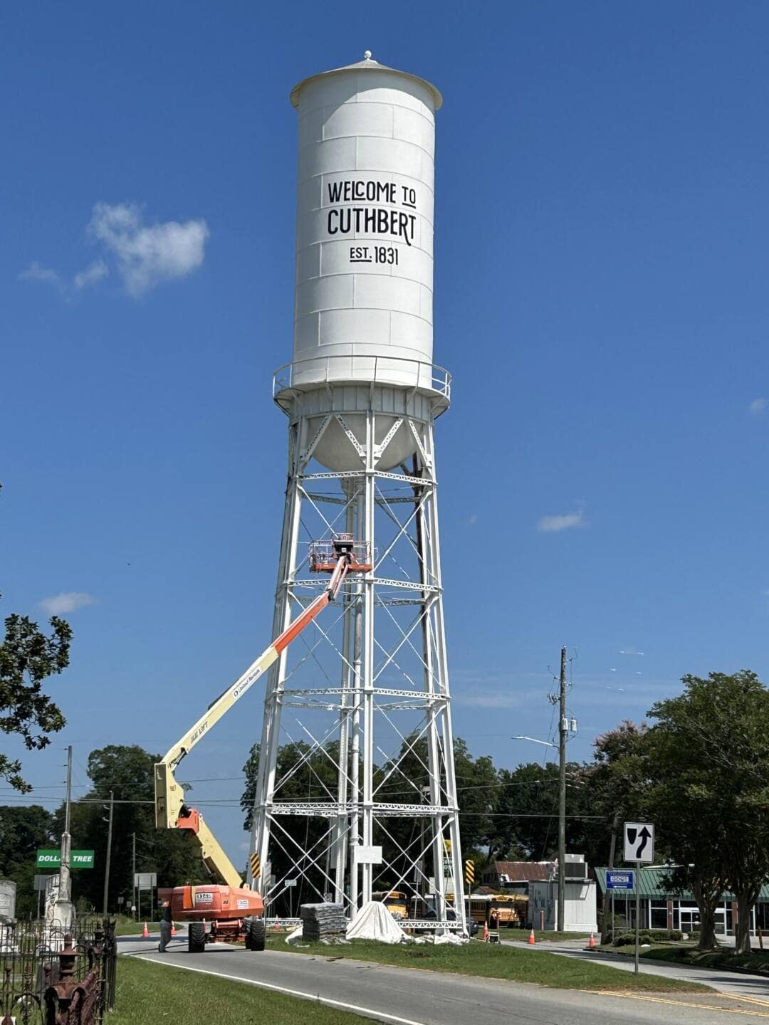 Cuthbert Water Tower The Trust